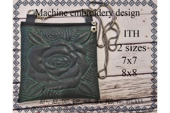 Cosmetic Bag in the Hoop - Rose Review