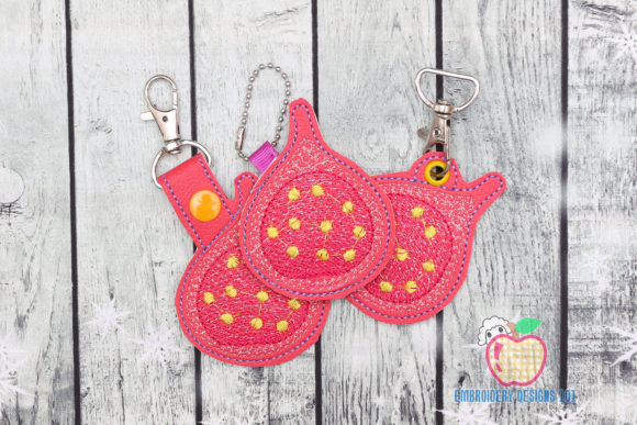 Review: Fig Fruit Keyfob Keychain ITH for Holiday Sales