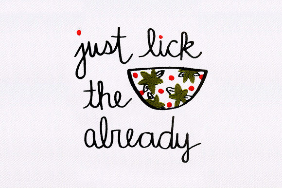 Reviewing Just Lick Already for Custom Kitchen Gifts