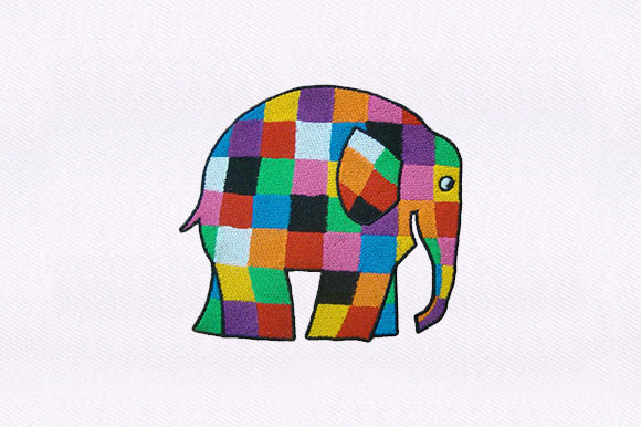 Reviewing the Checkered Elephant Embroidery Design