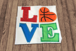 Reviewing the LOVE Basketball Applique for Handmade Gifts