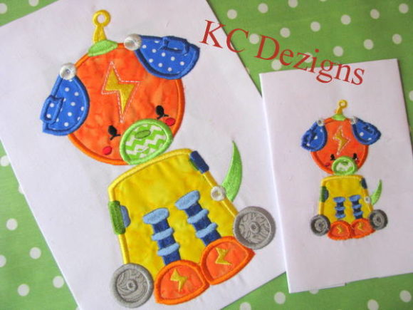 Robot Dog: A Festive Applique for Holiday Embroidery