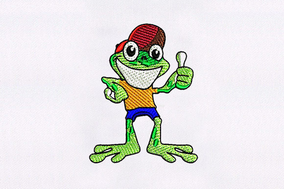 Thumbs Up Frog Cartoon: A Holiday Stitch Review